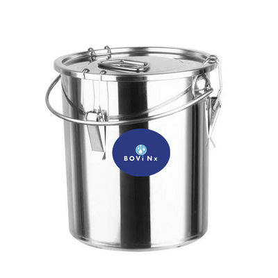 Un bon prix. Container de lait de soupe scellé en acier inoxydable de grande capacité avec pinces en ligne