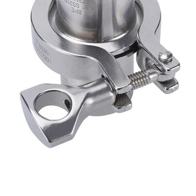Un bon prix. Connecteur de raccordement de tuyaux SS316L 1,5 pouce Installation rapide BPE Tri Clamp Ferrule Pipe Fitting en ligne