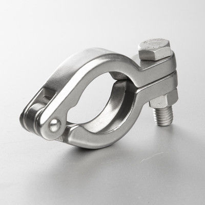 Un bon prix. Ferrule 304 raccords de tuyaux en acier inoxydable CLAMP bande hygiénique joints en ligne