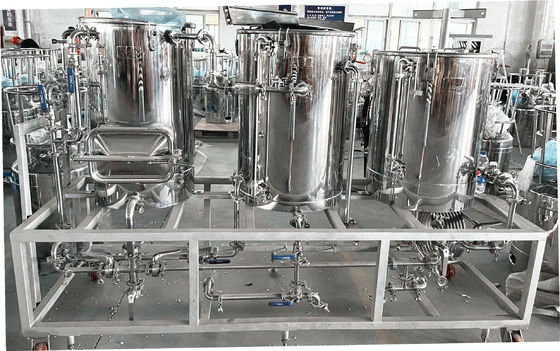 Un bon prix. Fermentateur conique en acier inoxydable à triclampe Fermentateur conique industriel de brassage en ligne