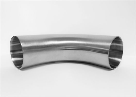 Un bon prix. OEM 90 degré 304 raccords de tuyaux en acier inoxydable long coude égal en ligne